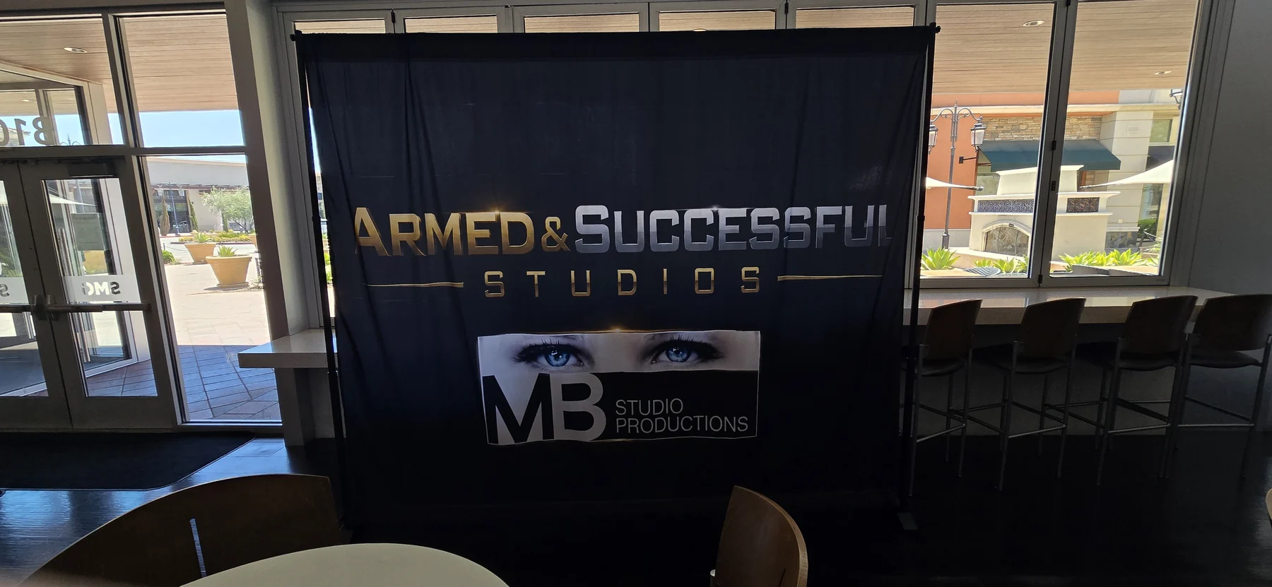Armed and Successful Studios and MB Studio Productions event banner
